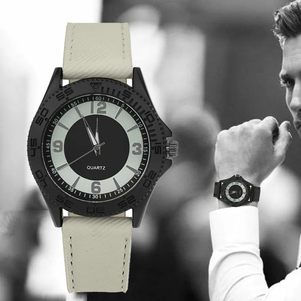 Vintage Quartz Watch Men Watches Quality Luxury Male Clock Business Mens Wrist 2019 Reloj Hombre Man LD | Наручные часы