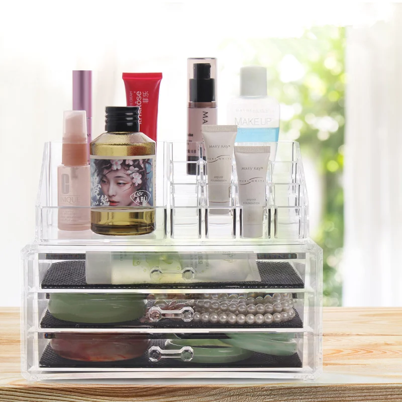 High-quality Acrylic Makeup Organizer Box Storage Multi-layer Cosmetic Organizer Organizador Rangement Maquillage
High-quality Acrylic Makeup Organizer Box Storage Multi-layer Cosmetic Organizer Organizador Rangement Maquillage