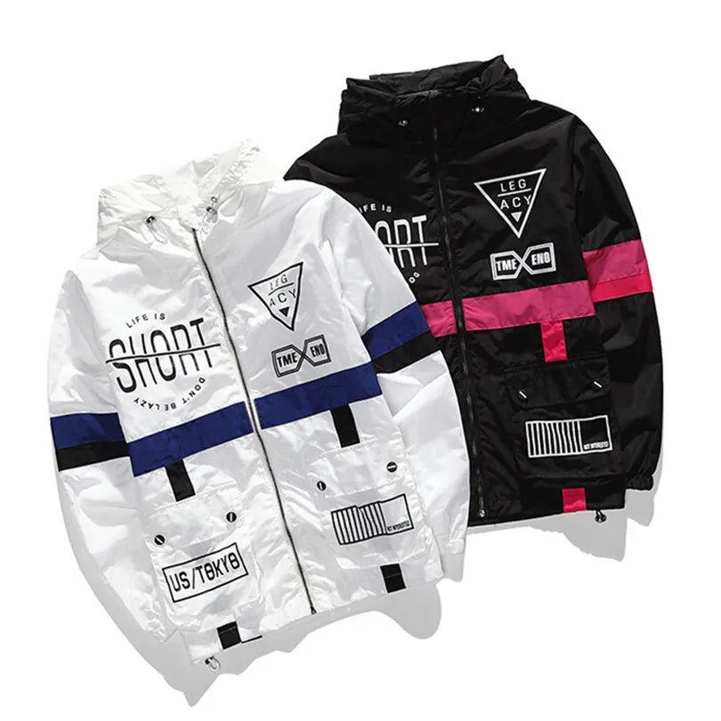 2017 New Spring Autumn Men Windbreaker Jacket Brand Fashion Hip Hop Thin Zipper Casual Jacket Mens Outwear Men's jacket
2017 New Spring Autumn Men Windbreaker Jacket Brand Fashion Hip Hop Thin Zipper Casual Jacket Mens Outwear Men's jacket