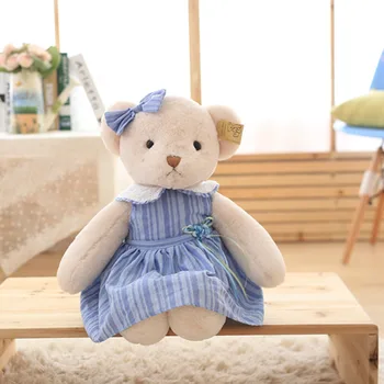 Nooer New Kawaii Teddy Bear Plush Toy Soft Stuffed Dress Bear Doll For Girl Children Weeding Valentine Birthday Christmas Gift
Nooer New Kawaii Teddy Bear Plush Toy Soft Stuffed Dress Bear Doll For Girl Children Weeding Valentine Birthday Christmas Gift