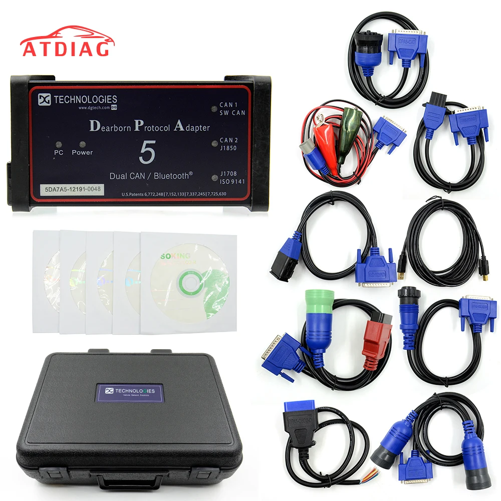 Dearborn Protocol Adapter5 Heavy Duty Truck Scanner DPA5 Without Bluetooth diagnostic tool DPA 5
Dearborn Protocol Adapter5 Heavy Duty Truck Scanner DPA5 Without Bluetooth diagnostic tool DPA 5