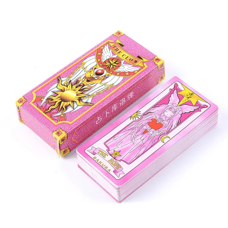 Japanese Anime Kinomoto Sakura Cards Captor Sakura action Figure printed Cosplay 55Pcs the clow Cards Xmas gift in Colorful Box
Japanese Anime Kinomoto Sakura Cards Captor Sakura action Figure printed Cosplay 55Pcs the clow Cards Xmas gift in Colorful Box