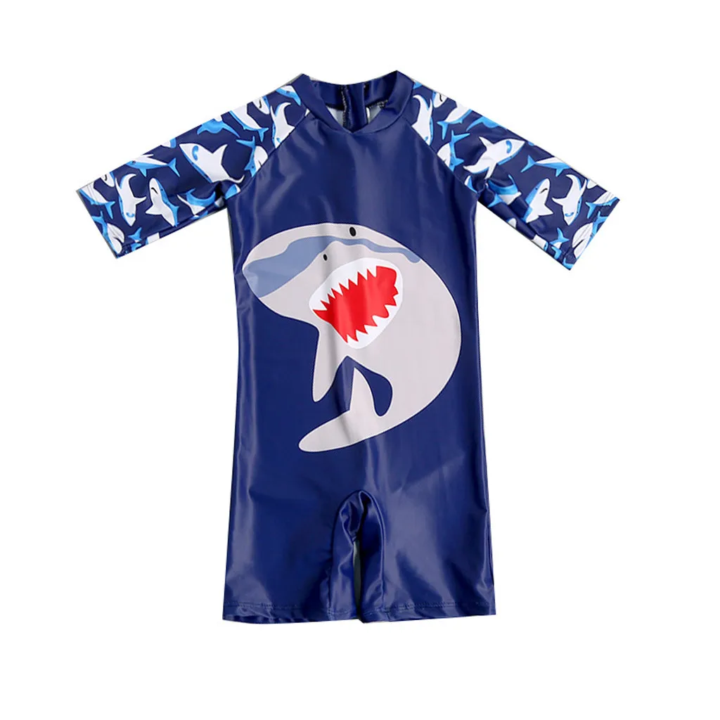 Children Swimwear for Boys Kids Polyester One piece Swimsuit Bathing Suit Bikini Beach Cartoon shark Swimsuits Clothes K327
Children Swimwear for Boys Kids Polyester One piece Swimsuit Bathing Suit Bikini Beach Cartoon shark Swimsuits Clothes K327