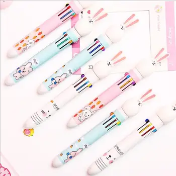 Kawaii 10 colors Rabbit Kids Press Ballpoint Pen Graffiti Drawing Painting Gel Pen For Girls And Boys School Office Stationery
Kawaii 10 colors Rabbit Kids Press Ballpoint Pen Graffiti Drawing Painting Gel Pen For Girls And Boys School Office Stationery