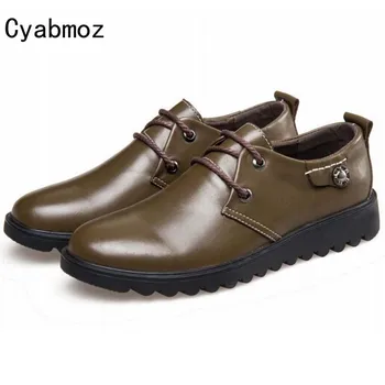 New Spring Autumn Flats Shoes Man Genuine Leather Casual Shoes Fashion Lace-up Shoes Comfortable Platform Driving Shoes
New Spring Autumn Flats Shoes Man Genuine Leather Casual Shoes Fashion Lace-up Shoes Comfortable Platform Driving Shoes