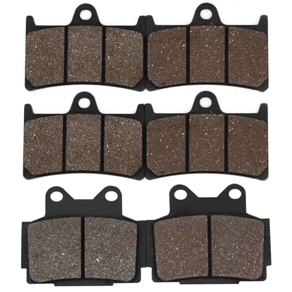 Cyleto Motorcycle Front and Rear Brake Pads for YAMAHA TZR250 TZR250R 1989-1994 FZS600 Fazer 600 1998-2003 FZR400 RR TZR125 R
Cyleto Motorcycle Front and Rear Brake Pads for YAMAHA TZR250 TZR250R 1989-1994 FZS600 Fazer 600 1998-2003 FZR400 RR TZR125 R