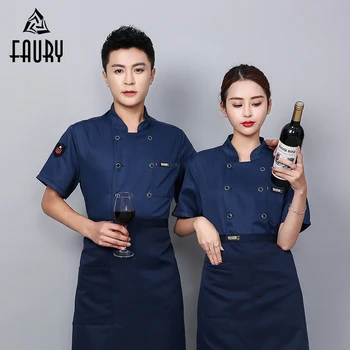 Custom Logo Print Chef Clothes Wholesale Restaurant Dropshopping Dessert Barbers Shop Waiter Work Clothes Hotel Teahouse
Custom Logo Print Chef Clothes Wholesale Restaurant Dropshopping Dessert Barbers Shop Waiter Work Clothes Hotel Teahouse