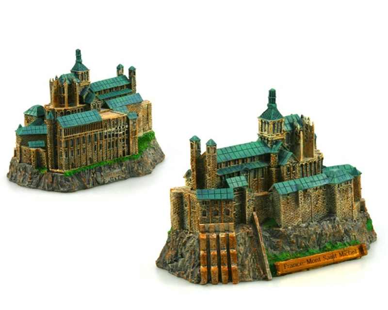 France Mont Saint Michel Creative Resin Crafts World Famous Landmark Model Tourism Souvenir Gifts Collection Home Decor
France Mont Saint Michel Creative Resin Crafts World Famous Landmark Model Tourism Souvenir Gifts Collection Home Decor