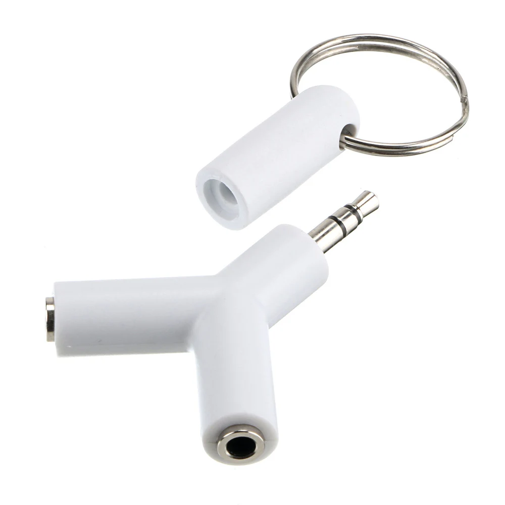 mini Y Shape 3.5mm Earphone Headphone Headset Audio Splitter Male To 2 Female Stereo Connector Adapter
mini Y Shape 3.5mm Earphone Headphone Headset Audio Splitter Male To 2 Female Stereo Connector Adapter