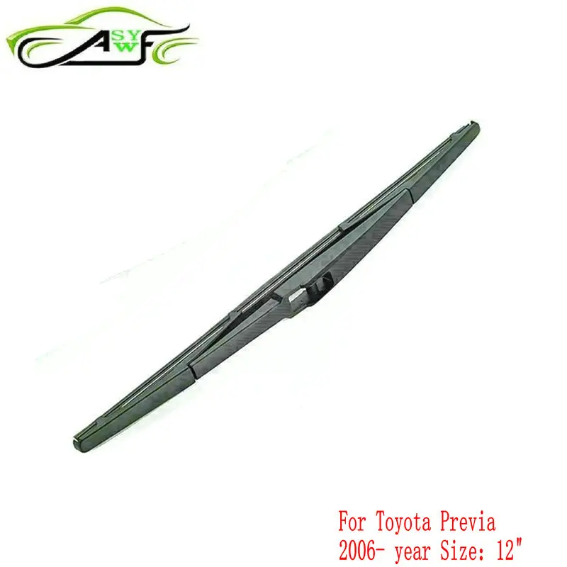 Car rear wiper blades For Toyota Previa (from 2006 onwards) 12" Soft Rubber WindShield Wiper Blade 
Car rear wiper blades For Toyota Previa (from 2006 onwards) 12" Soft Rubber WindShield Wiper Blade