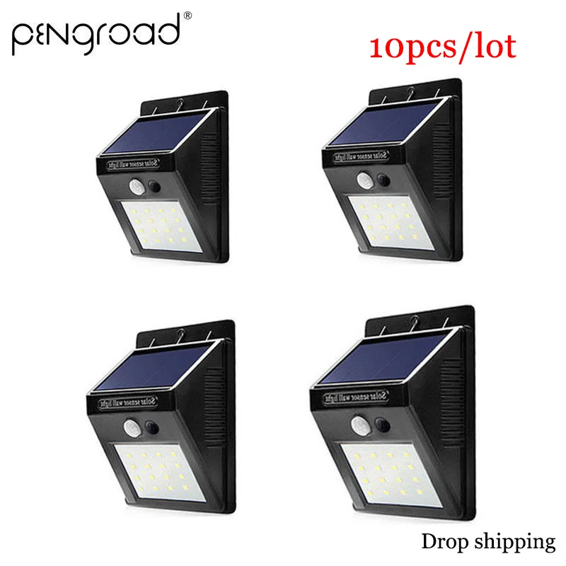 4/6/10 pcs LED Solar Light 30 LED Waterproof Solar Powered PIR Motion Sensor Garden Light Home Yard Street Solar Wall Lamp PD004
4/6/10 pcs LED Solar Light 30 LED Waterproof Solar Powered PIR Motion Sensor Garden Light Home Yard Street Solar Wall Lamp PD004