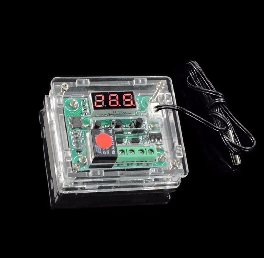 W1209 Case Enclosure Transparent Acrylic Box Clear Cover Thermometer thermo controller(Do not include W1209)
W1209 Case Enclosure Transparent Acrylic Box Clear Cover Thermometer thermo controller(Do not include W1209)