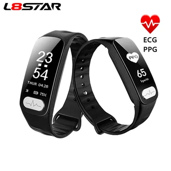 L8STAR R11 ECG PPG Smart Bracelet Heart Rate HRV Health Monitor Blood Pressure Activity Tracker Sport Fitness Tracker Smart band
L8STAR R11 ECG PPG Smart Bracelet Heart Rate HRV Health Monitor Blood Pressure Activity Tracker Sport Fitness Tracker Smart band