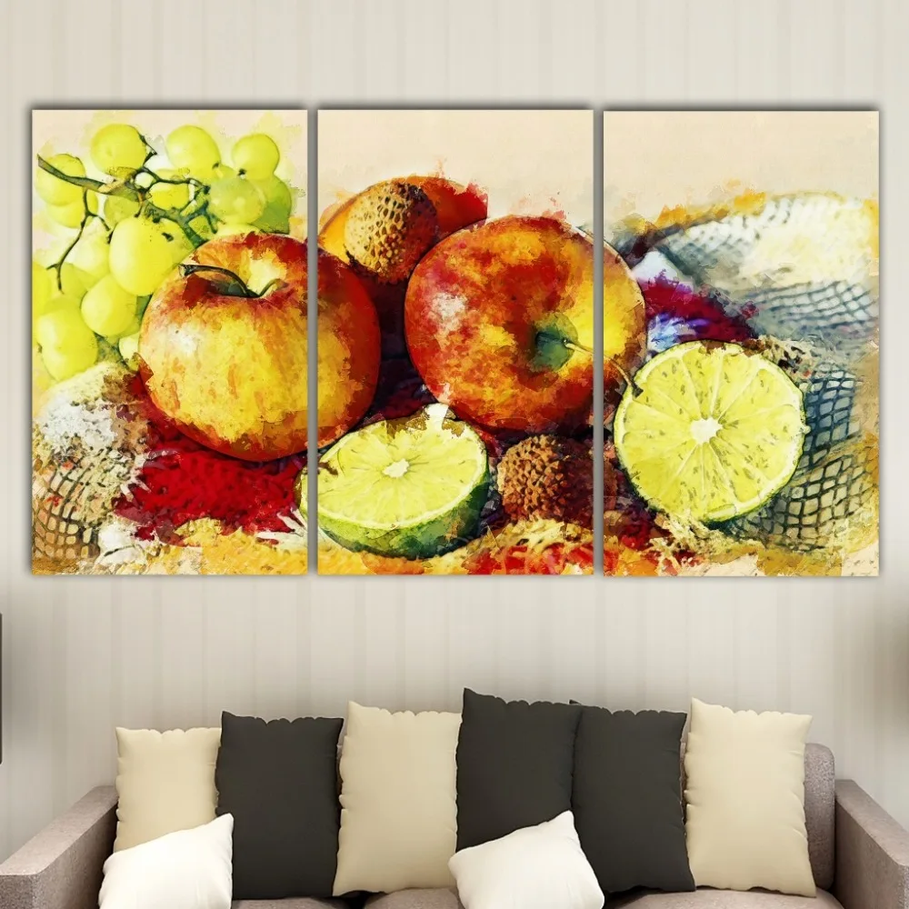 Canvas home decoration painting modular HD printing 3 watercolor flowers living room frescoes digital painting
Canvas home decoration painting modular HD printing 3 watercolor flowers living room frescoes digital painting