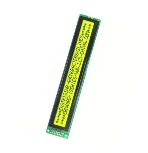 Монохромный ЖК дисплей 40x2 4002 символов модуль HD44780 желтый зеленый|module|module displaymodule
