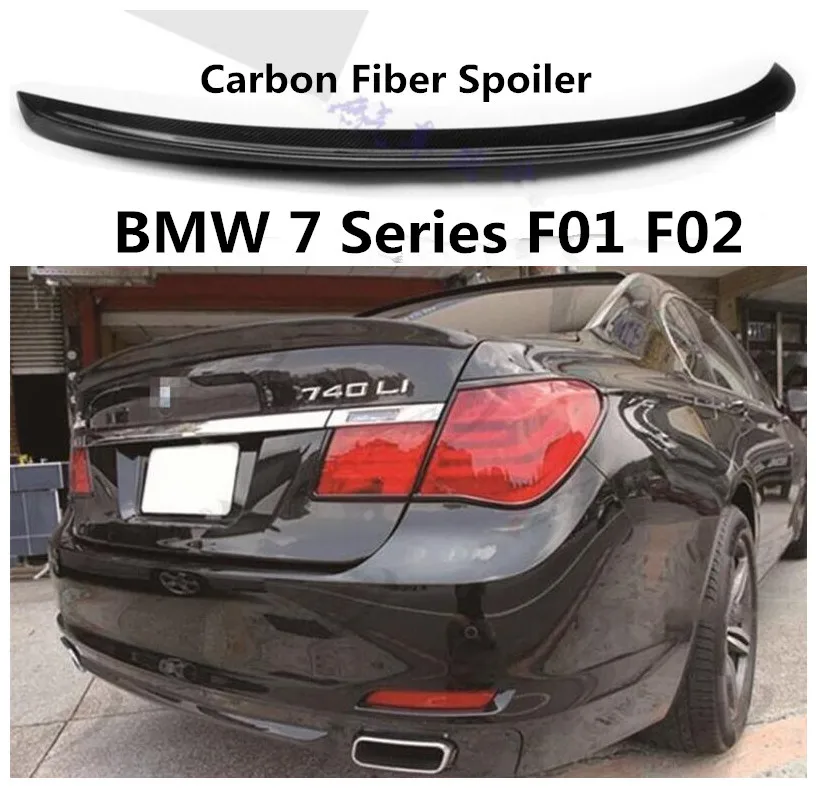 Carbon Fiber Spoiler For BMW 7 Series F01 F02 2008-2016 High Quality P Style Spoilers Auto Modification Accessories By EMS
Carbon Fiber Spoiler For BMW 7 Series F01 F02 2008-2016 High Quality P Style Spoilers Auto Modification Accessories By EMS