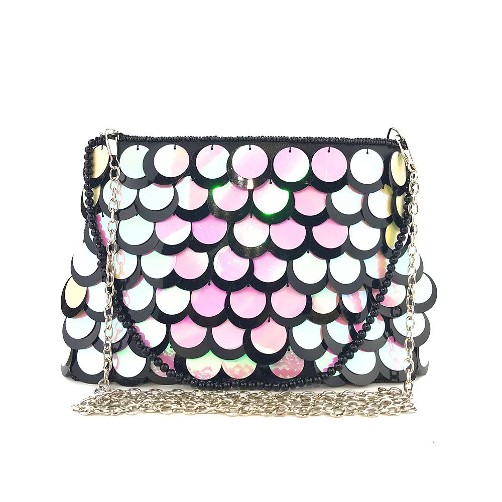 Fish scales luxury handbags women bags designer bling bling party evening clutches women small Sequined bags
Fish scales luxury handbags women bags designer bling bling party evening clutches women small Sequined bags