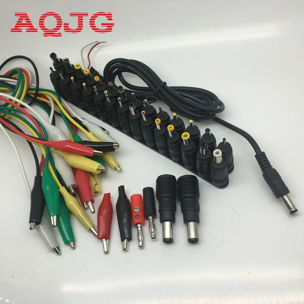 39pcs/Set Universal DC Power Supply Adapter Connector Plug DC conversion head for HP IBM Dell Apple Notebook Cable AQJG
39pcs/Set Universal DC Power Supply Adapter Connector Plug DC conversion head for HP IBM Dell Apple Notebook Cable AQJG