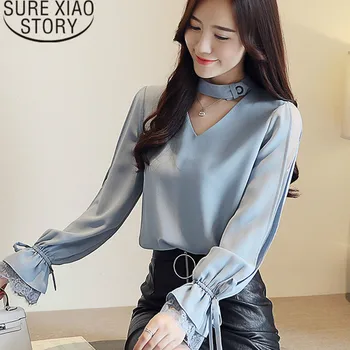 2018 fashon winter Lace Blouse Women causal Long Sleeve women shirt patchwork tops and blouses blusas femininas 1599 50
2018 fashon winter Lace Blouse Women causal Long Sleeve women shirt patchwork tops and blouses blusas femininas 1599 50