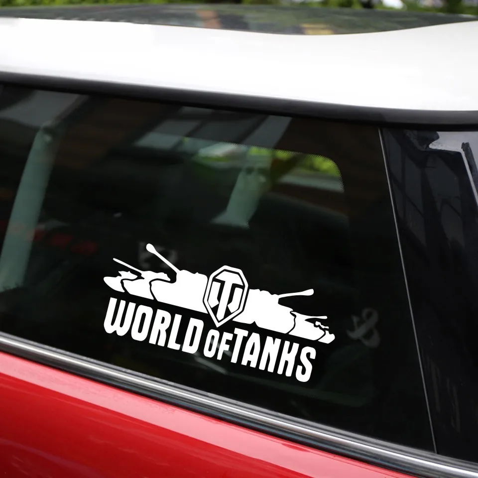 Cunymagos World Of Tanks Interesting Funny Personality Vinyl Decal Car Stickers Off Road Motorcycle Car Decorative JDM 20cm8cm (7)