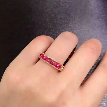 Fidelity Natural 2.6mm ruby Rings s925 sterling silver simple Exquisite fine Jewelry for women wedding Natural pink gemstone
Fidelity Natural 2.6mm ruby Rings s925 sterling silver simple Exquisite fine Jewelry for women wedding Natural pink gemstone