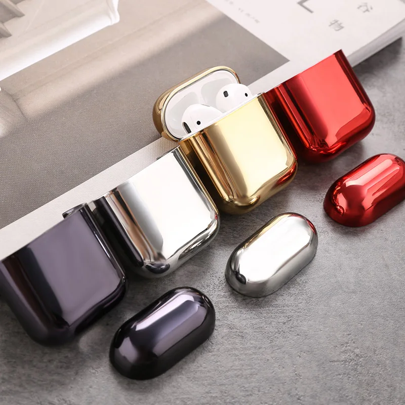 Electric hard case earphone cover for Apple airpods 1 2 generation luxury gold box drop protection cover
Electric hard case earphone cover for Apple airpods 1 2 generation luxury gold box drop protection cover