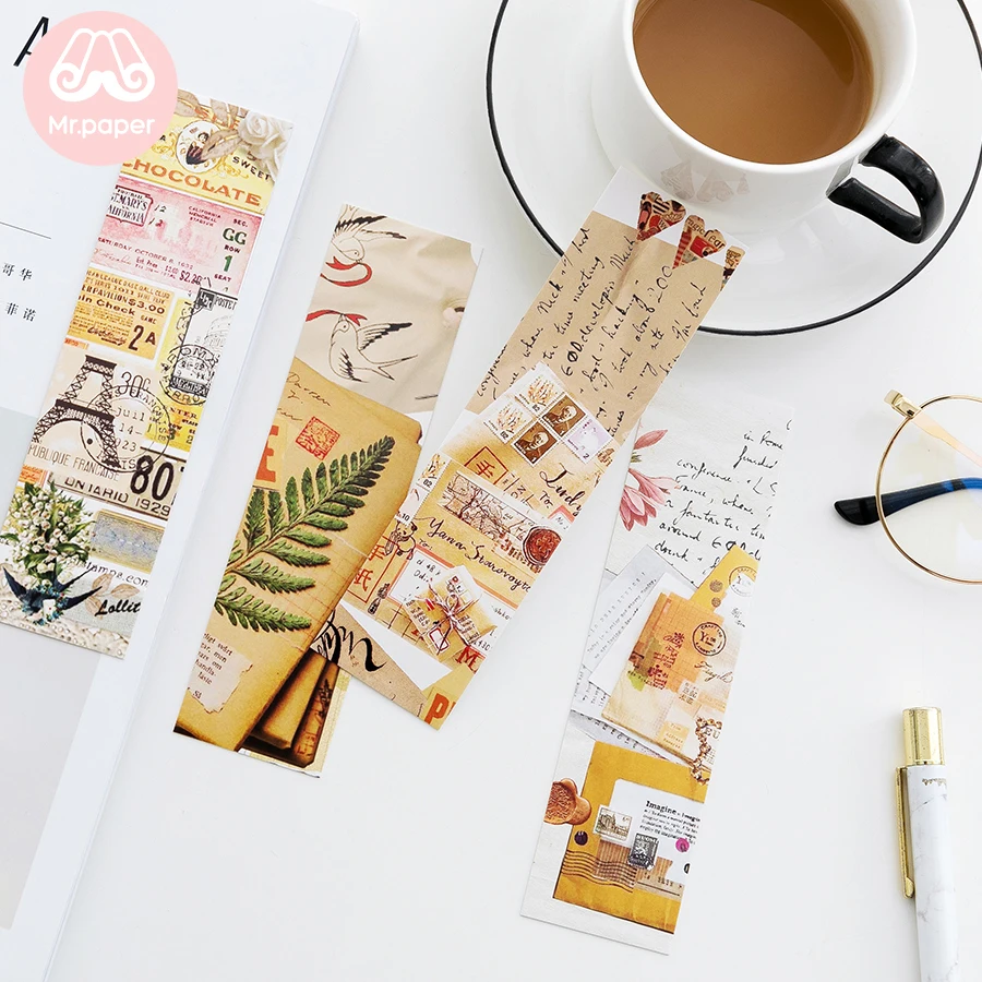 Mr Paper 30pcs/box Instagram Facebook Minimalist Style Bookmarks for Novelty Book Reading Maker Page Creative Paper Bookmarks
Mr Paper 30pcs/box Instagram Facebook Minimalist Style Bookmarks for Novelty Book Reading Maker Page Creative Paper Bookmarks