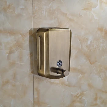 Free Shipping Wholesale And Retail Wall Mounted Antique Bronze 800ml Bathroom Liquid Soap Dispenser Liquid Soap Box
Free Shipping Wholesale And Retail Wall Mounted Antique Bronze 800ml Bathroom Liquid Soap Dispenser Liquid Soap Box