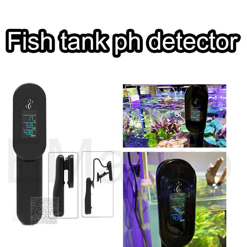 Fishbowl pH Detector Temperature Aquarium Acidity and Alkalinity TDS Monitoring Instrument Thermometer Trinity
Fishbowl pH Detector Temperature Aquarium Acidity and Alkalinity TDS Monitoring Instrument Thermometer Trinity
