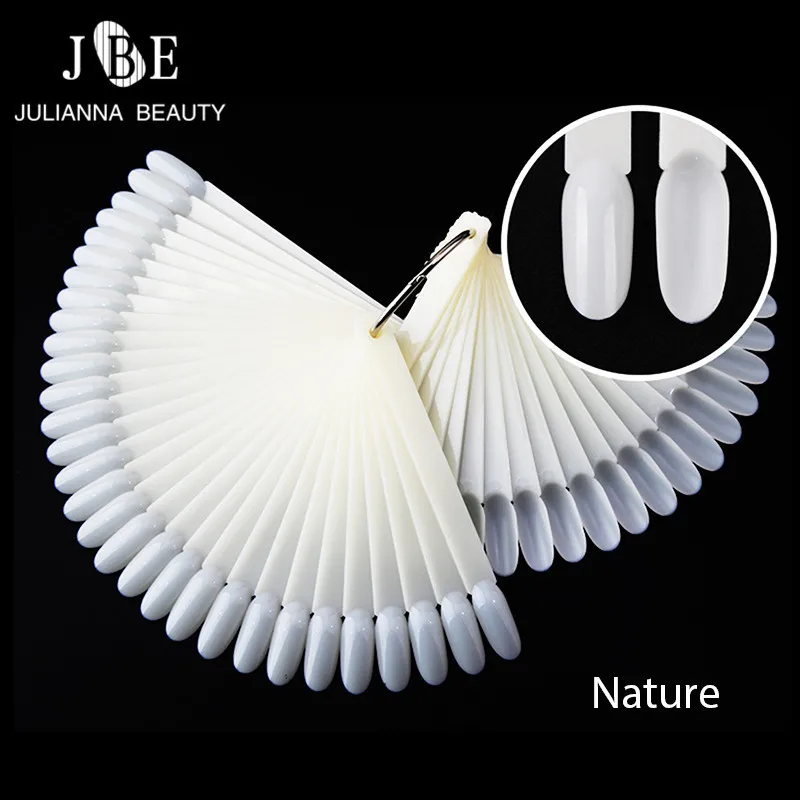 50pcs UV Gel Polish Display Nail Art Tool Oval Nail Palette Color Chart False Nail Art Tip Fan Shaped Removable Showing Shelf
50pcs UV Gel Polish Display Nail Art Tool Oval Nail Palette Color Chart False Nail Art Tip Fan Shaped Removable Showing Shelf