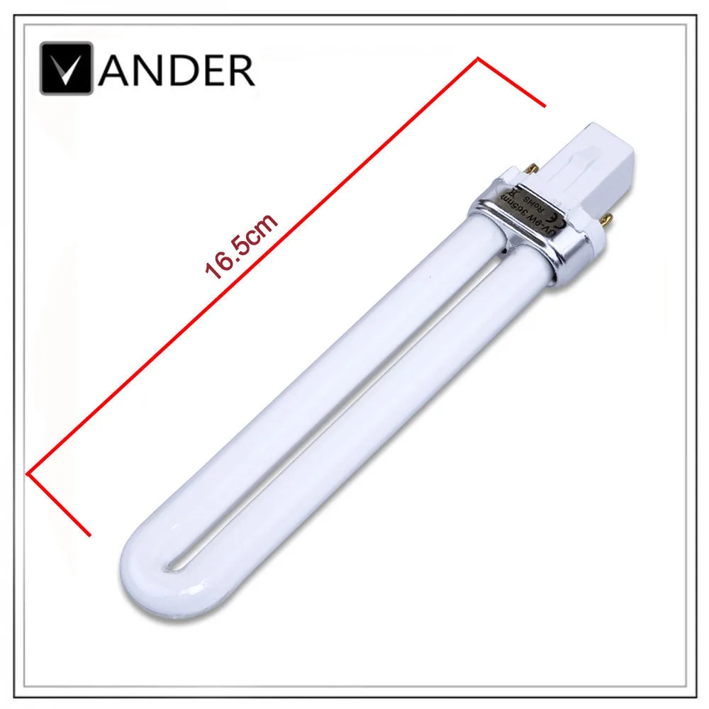 2pcs/lot White UV 9w 365nm Led Light Tube Nail Art Machine Tools Drying Polish Light Tube For Nail Dryer Beauty Kits
2pcs/lot White UV 9w 365nm Led Light Tube Nail Art Machine Tools Drying Polish Light Tube For Nail Dryer Beauty Kits