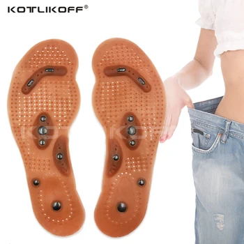 KOTLIKOFF Magnetic Therapy Slimming Insoles for Weight Loss Foot Massage Health Care Shoes Mat Pad Brown Acupuncture Sole
KOTLIKOFF Magnetic Therapy Slimming Insoles for Weight Loss Foot Massage Health Care Shoes Mat Pad Brown Acupuncture Sole