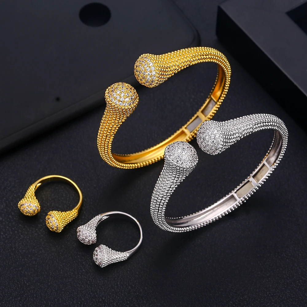 janekelly Luxury water drop Bangle Ring Sets Fashion Dubai Silver Bridal Jewelry Sets For Women Wedding brincos para as mulheres
janekelly Luxury water drop Bangle Ring Sets Fashion Dubai Silver Bridal Jewelry Sets For Women Wedding brincos para as mulheres