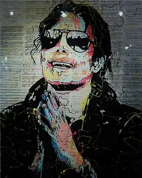 100%Handmade Alec Monopoly - Oil Painting on Canvas Urban art decor Michael Jackson 28x36" 
100%Handmade Alec Monopoly - Oil Painting on Canvas Urban art decor Michael Jackson 28x36"