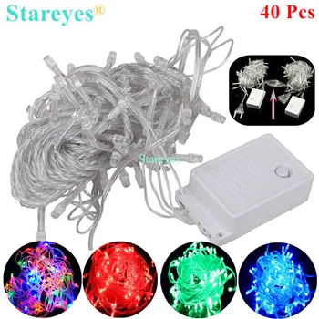 40 Pieces 10M 100LED AC110V 220V LED Holiday String Light For Christmas Festival Party Fairy Colorful LED strip tape Lighting
40 Pieces 10M 100LED AC110V 220V LED Holiday String Light For Christmas Festival Party Fairy Colorful LED strip tape Lighting