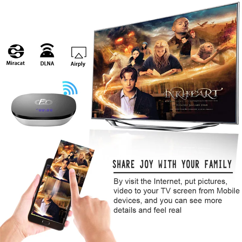 TV Box Smart Set-top Mini Box TV HDR 4K Android7.1 TV Box Cellphone Remote 2GB 16GB Netflix IPTV Set-top Media Player TV Box
TV Box Smart Set-top Mini Box TV HDR 4K Android7.1 TV Box Cellphone Remote 2GB 16GB Netflix IPTV Set-top Media Player TV Box