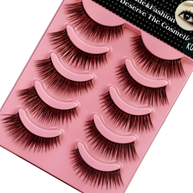 5 Pairs False Eyelashes Natural Eyelash Extension Handmade Fake Eye Lash Beauty Make up Tool Maquillage Full Strip Lashes #K04
5 Pairs False Eyelashes Natural Eyelash Extension Handmade Fake Eye Lash Beauty Make up Tool Maquillage Full Strip Lashes #K04