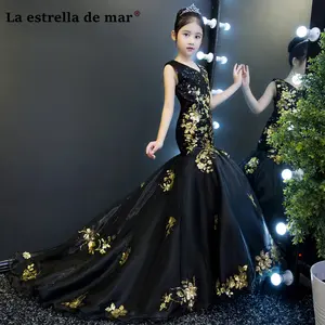 black and gold princess dress