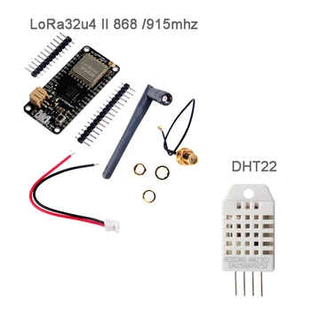 LoRa32u4 II Lora Module IOT Development Board LiPo Atmega328 SX1276 HPD13 868mhz 915MHz / DHT22 Temperature Humidity Sensor
LoRa32u4 II Lora Module IOT Development Board LiPo Atmega328 SX1276 HPD13 868mhz 915MHz / DHT22 Temperature Humidity Sensor