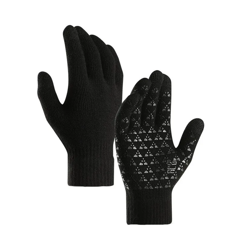 Knitting Cycling Gloves Winter Gloves for Men and Women Knit Anti-Slip Elastic Cuff Windproof Warm #2D31
Knitting Cycling Gloves Winter Gloves for Men and Women Knit Anti-Slip Elastic Cuff Windproof Warm #2D31