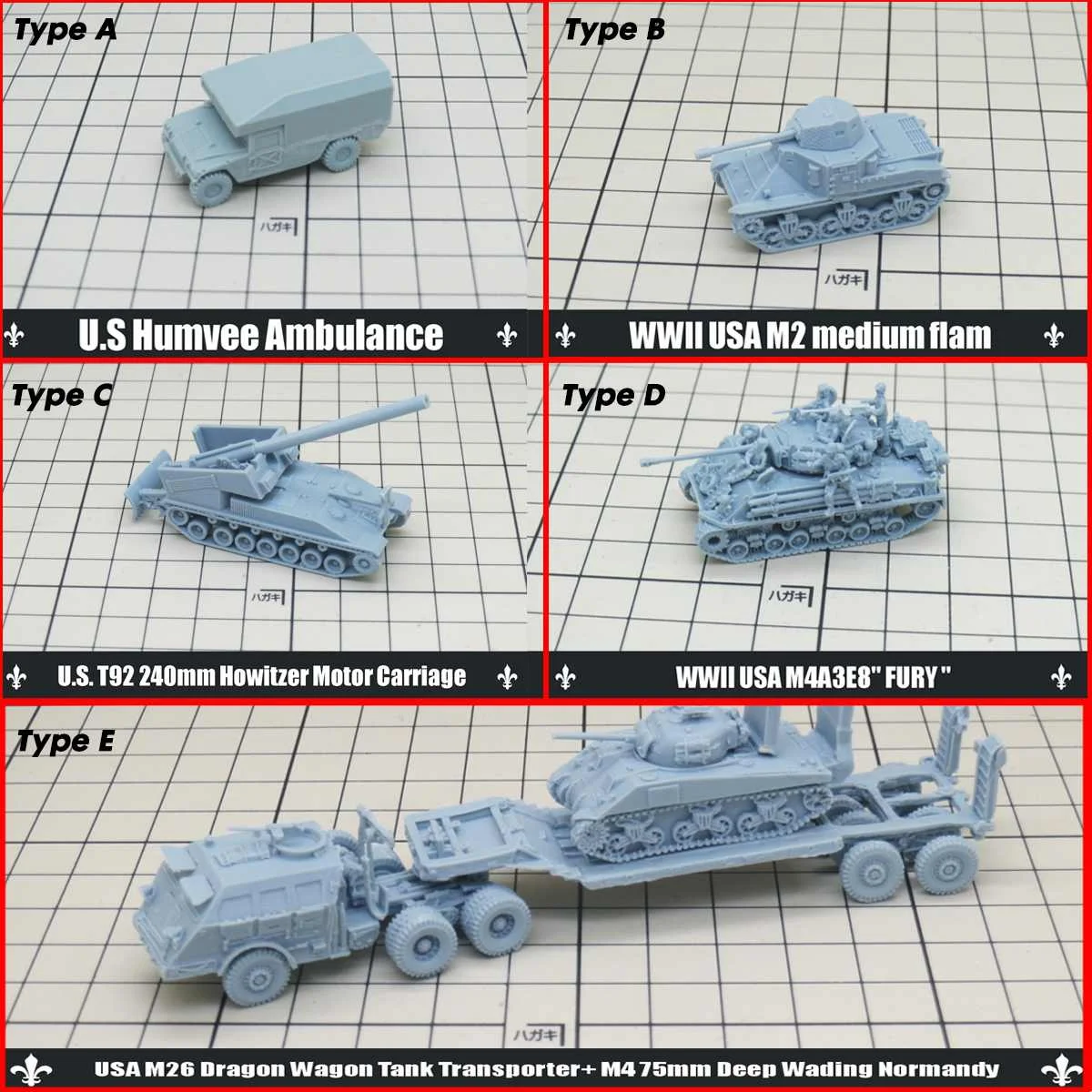 1/144 Resin Figurines WWII America Vehicles Car Auto Tank Series DIY Military Sand Table Model Collection Kids Gift 3D Toys
1/144 Resin Figurines WWII America Vehicles Car Auto Tank Series DIY Military Sand Table Model Collection Kids Gift 3D Toys