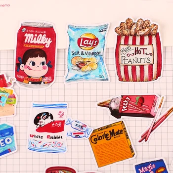 23pcs Creative Cute Self-made Snack notes/food Scrapbooking Stickers /Decorative Sticker /DIY Craft Photo Albums kawaii TZ72
23pcs Creative Cute Self-made Snack notes/food Scrapbooking Stickers /Decorative Sticker /DIY Craft Photo Albums kawaii TZ72