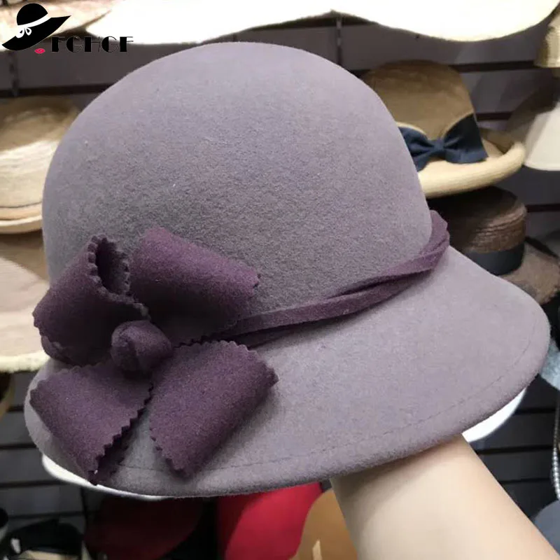 FGHGF Women Wool Felt Hat Wide Brim Winter Hat Vintage Style Cloche Wool Fedoras Ladies Dress Hat Church Wedding Formal Hat
FGHGF Women Wool Felt Hat Wide Brim Winter Hat Vintage Style Cloche Wool Fedoras Ladies Dress Hat Church Wedding Formal Hat