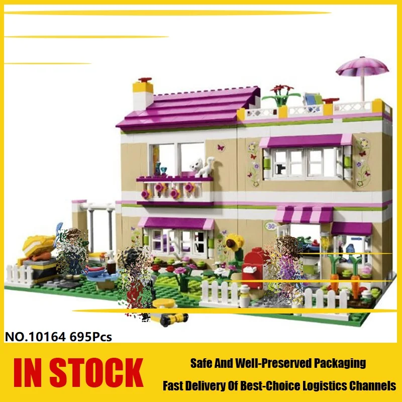 Bela 10164 695Pcs Friends Series Heart Lake City Olivia house education Building Blocks Toys for Kids gifts compatible with Lego
Bela 10164 695Pcs Friends Series Heart Lake City Olivia house education Building Blocks Toys for Kids gifts compatible with Lego