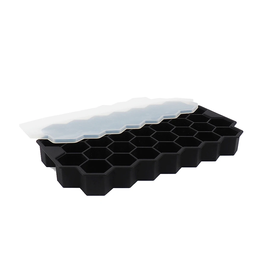Silicone Ice Cube Trays Set of 2, Easy Release Honeycomb Shape Ice Molds, Perfect Ice Trays for Bourbon, Whiskey, Cocktail
Silicone Ice Cube Trays Set of 2, Easy Release Honeycomb Shape Ice Molds, Perfect Ice Trays for Bourbon, Whiskey, Cocktail