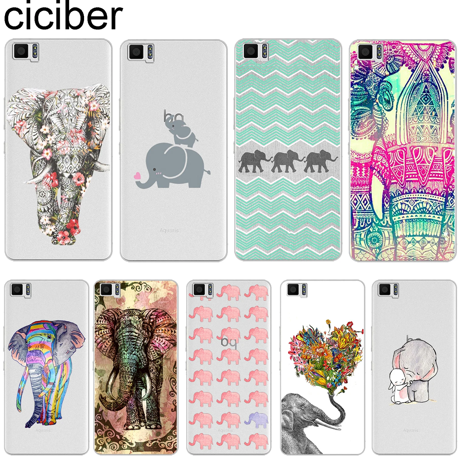 ciciber Elephant For BQ Aquaris U2 C U X5 V VS X2 X Plus Lite Pro E5 M5 M5.5 E4.5 M4.5 Soft Silicone Phone Cases Cover Clear TPU
ciciber Elephant For BQ Aquaris U2 C U X5 V VS X2 X Plus Lite Pro E5 M5 M5.5 E4.5 M4.5 Soft Silicone Phone Cases Cover Clear TPU