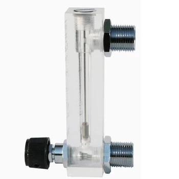 80-400ML/min 1/4" BSP Female Thread PMMA Panel Type Liquid Float Flowmeter Water Flow Meter Rotameter With Control Valve
80-400ML/min 1/4" BSP Female Thread PMMA Panel Type Liquid Float Flowmeter Water Flow Meter Rotameter With Control Valve