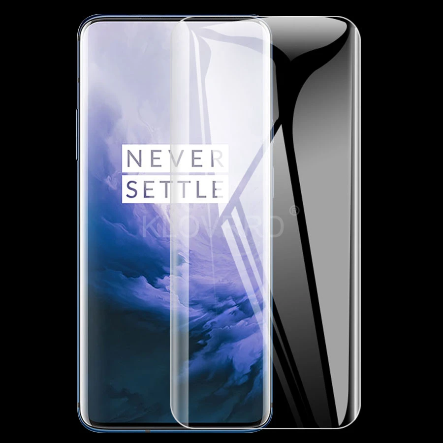 Soft Full Cover Glue Screen Protector For Oneplus 7 Pro Hydrogel Film For One Plus 6 6t 5 5t 3 3t TPU Silicone Sticker