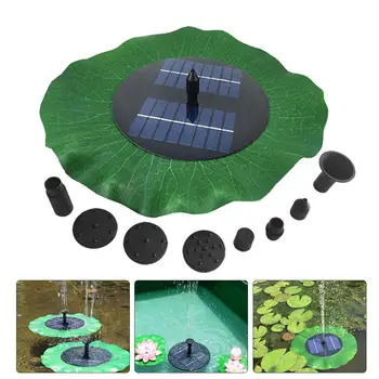 Garden Fountain Pond Solar Fountain Water Pump Courtyard Miniature Landscape Floating Lotus Leaf Pool Home Garden Decoration
Garden Fountain Pond Solar Fountain Water Pump Courtyard Miniature Landscape Floating Lotus Leaf Pool Home Garden Decoration