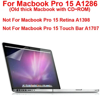10pcs High Clear Glossy Screen Protector For Macbook Pro 15 A1286 Screen Film Cover Guard Skin For MacbookPro 15.4 inch
10pcs High Clear Glossy Screen Protector For Macbook Pro 15 A1286 Screen Film Cover Guard Skin For MacbookPro 15.4 inch